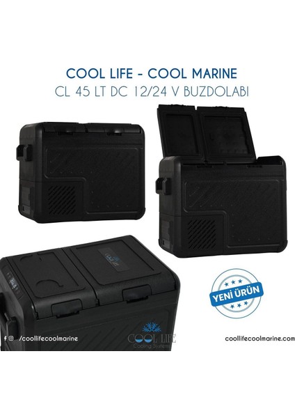 Cool Life 12/24 V cl 45 Litre Oto Buzdolabı