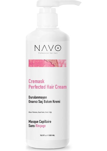 Argan&Keratin Bağ Onarıcı Ve Şekillendirici Saç Bakım Kremi (Cremask Perfected Hair Cream)