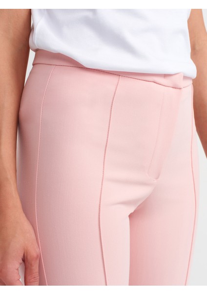 71295 Ön Dikişli Pantolon-Pudra fırsatları