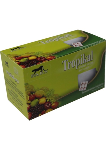 Tropikal Çayı 20 Adet Süzen Poşet