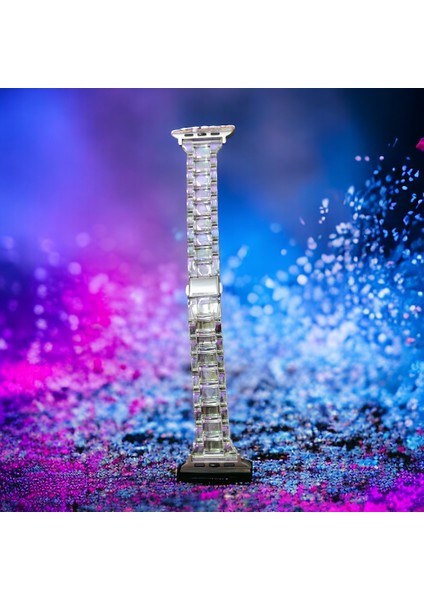 Apple Watch Reçine Kordon (38MM / 40MM/ 41MM /se Uyumlu) Hologram modelleri