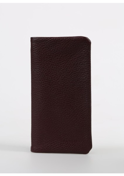 Bordo Erkek 10X19X3 cm Deri Cüzdan Frkbyn 517 Flt