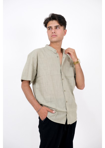 Erkek Keten Gömlek modelleri