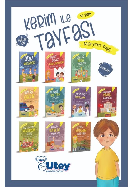 Kerim ile Tayfası 10 Kitap - Meryem Taşçı