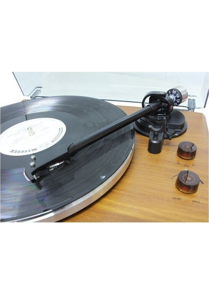 Nostaljik Ahşap Koruma Kapaklı Pikap Bluetooth Kulaklı Hoparlör 33-45 Plak Çalar modelleri