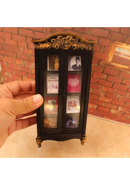 Minyatür Raflı Kitaplık Dekor Biblo Kitap 3t Hediyelik fiyatları