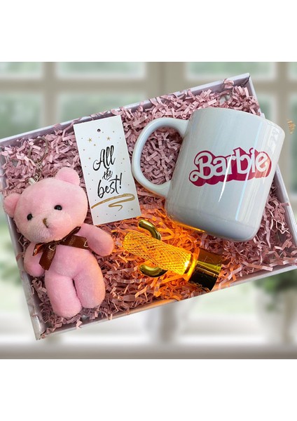 Barbie Işıklı ve Ayıcıklı Hediye Seti