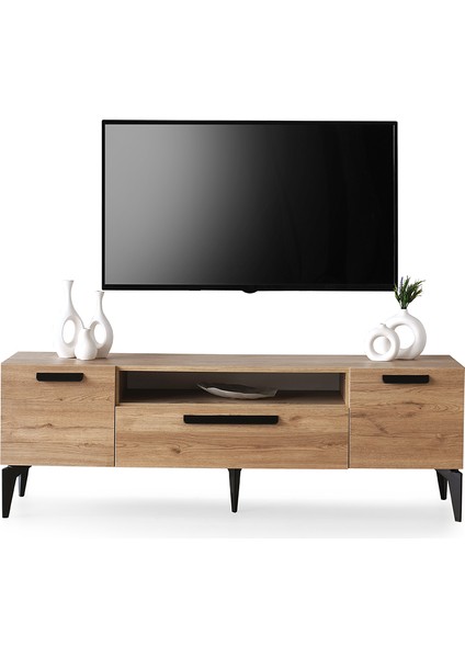 Erezoğulları Mobilya Mercan Mdf Modern Çekmeceli Tv Sehpası 160CM