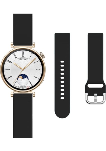 Huawei Watch Gt2 42MM ile Uyumlu 20MM Purelux Soft Tokalı Silikon Kordon Dayanıklı Spor Stil indirimleri