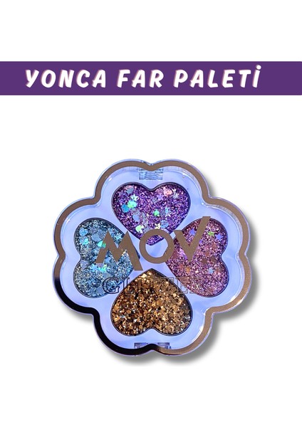 Glitter Yonca Far Palet