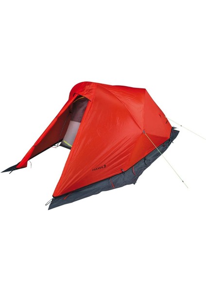 Hawk Snow 2 Kişilik Ultralight 5 Mevsim Çadır Mandarin Red Iı