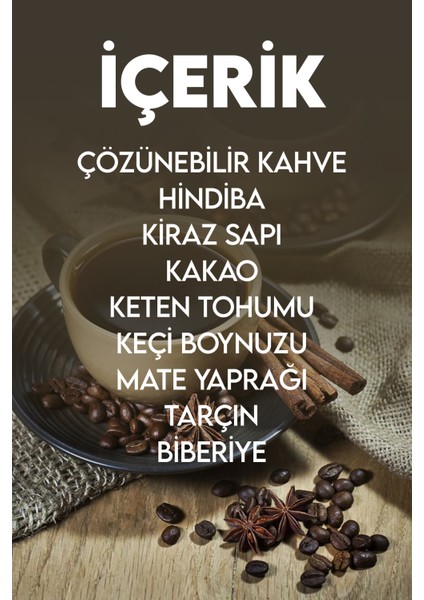 Hindiba Kahvesi 30 Şase fiyatları