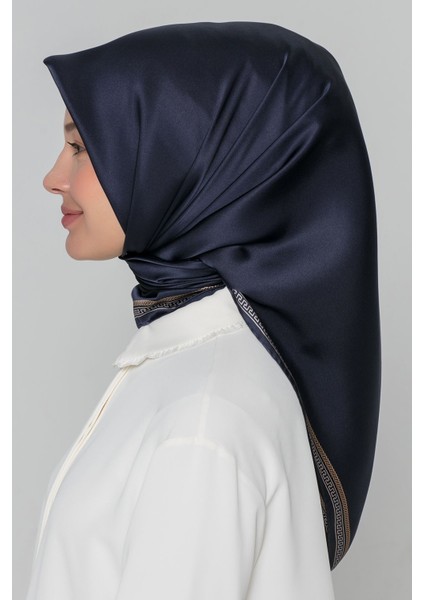 Nostalji Serisi %100 Twill Ipek Eşarp 8432D 32
