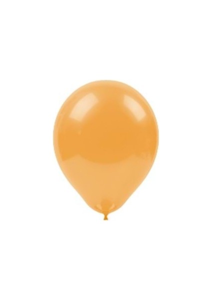 5 Inç Şeftali Renk Küçük Boy 50 Li Dekorasyon Balonu