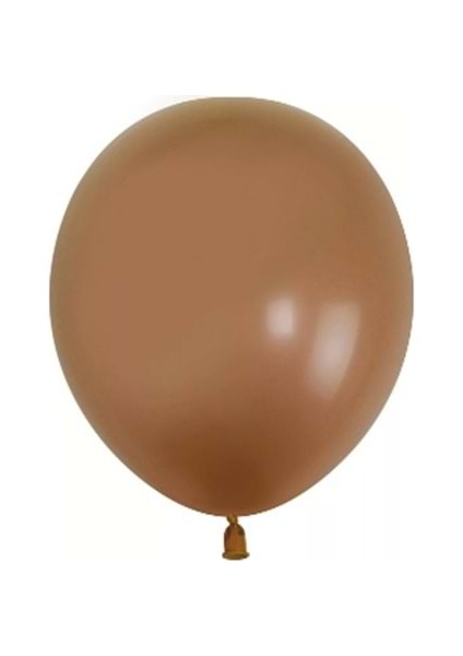 5 Inç Karamel Renk Küçük Boy 100 Lu Dekorasyon Balonu