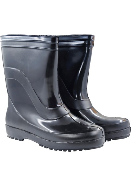 Unisex Siyah Su Geçirmez Yağmur Çizmesi modelleri