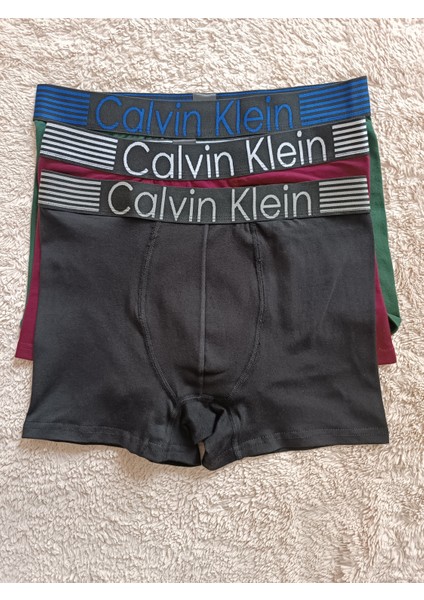 Calvin Kl. 3'lü Lüks Erkek Boxer fiyatları
