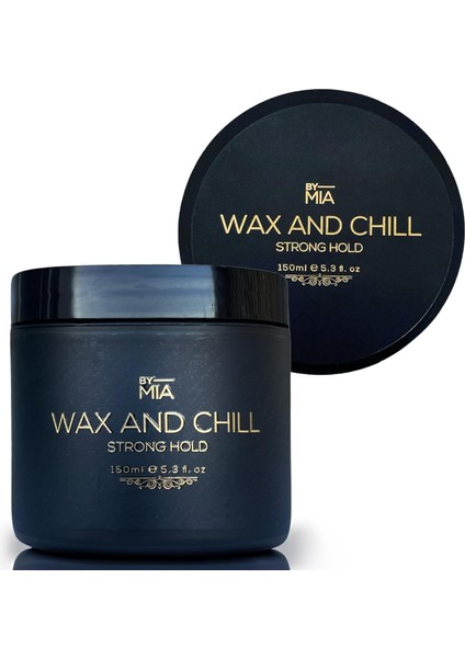 By Mia Wax And Chill Saç Şekillendirici Wax I Güçlü Tutuş | Parlak Görünüm 150ml