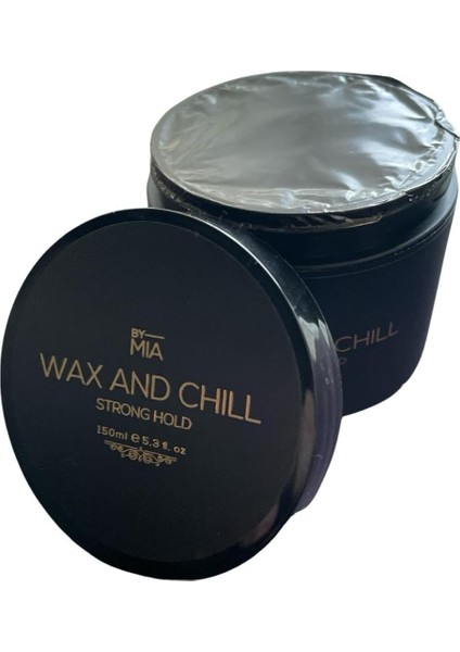 By Mia Wax And Chill Saç Şekillendirici Wax I Güçlü Tutuş | Parlak Görünüm 150ml