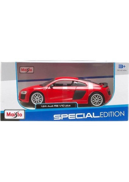 MAY31513 1:24 Maisto Audi R8 V10 Plus Model Araba -Necotoys