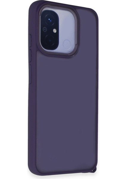 Xiaomi Redmi 12C Kılıf Elegant Seri Silikon Kapak