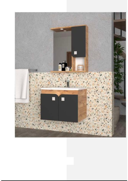 Deko 65 cm Banyo Dolabı