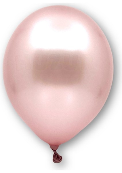 Doğum Günü Bride Bekarlığa Veda Partisi Balonu Gül Kurusu Renkli Metalik Balon 10 Adet fırsatları