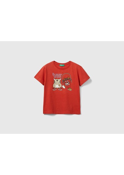 Unıted Colors Of Benetton Erkek Bebek Tshirt 3I1XG10DE