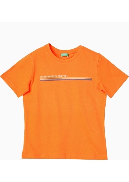 United Colors Of Benetton Erkek Çocuk Tshirt BNT-B21367