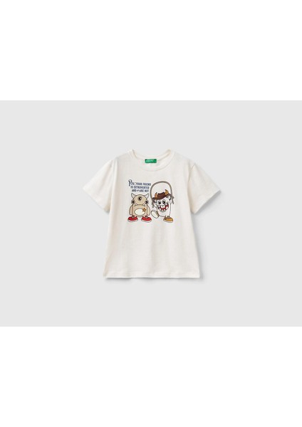 Unıted Colors Of Benetton Erkek Bebek Tshirt 3I1XG10DE