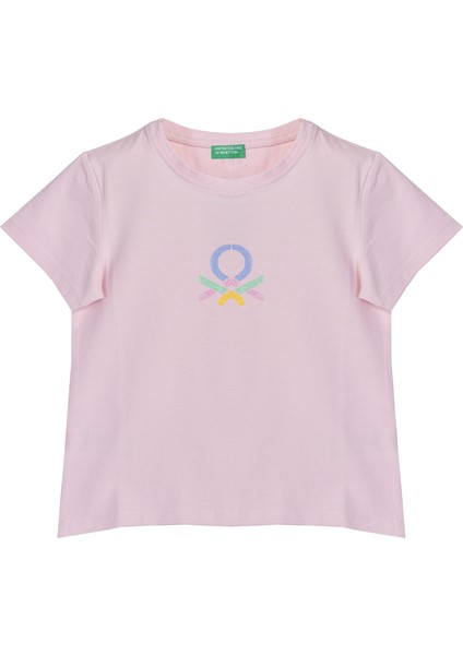 United Colors Of Benetton Kız Çocuk Tshirt BNT-G21242