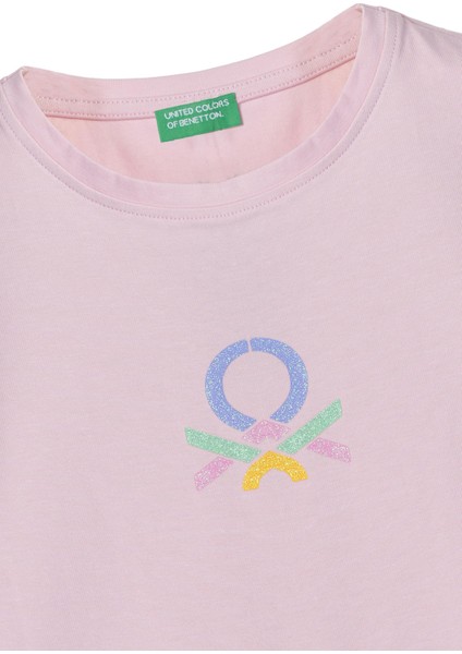 United Colors Of Benetton Kız Çocuk Tshirt BNT-G21242