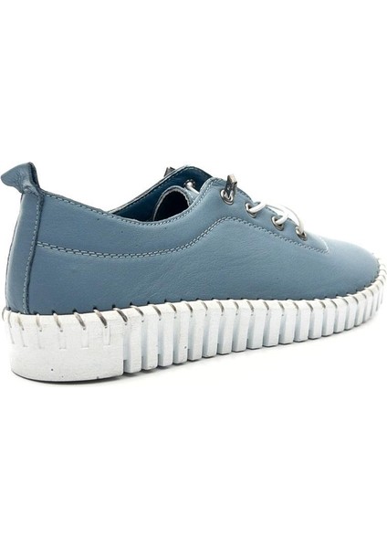 POTINONLINE1362 Kadın Hakiki Deri Comfort Lastikli Günlük Ayakkabı modelleri