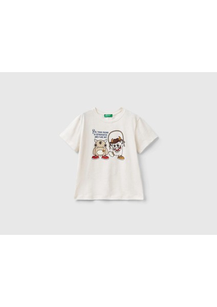 Unıted Colors Of Benetton Erkek Bebek Tshirt 3I1XG10DE