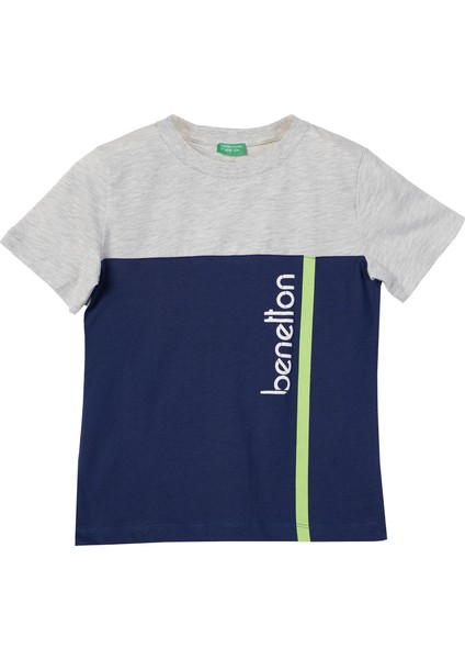 Unıted Colors Of Benetton Erkek Çocuk Tshirt BNT-B21333