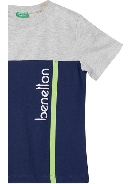 Unıted Colors Of Benetton Erkek Çocuk Tshirt BNT-B21333