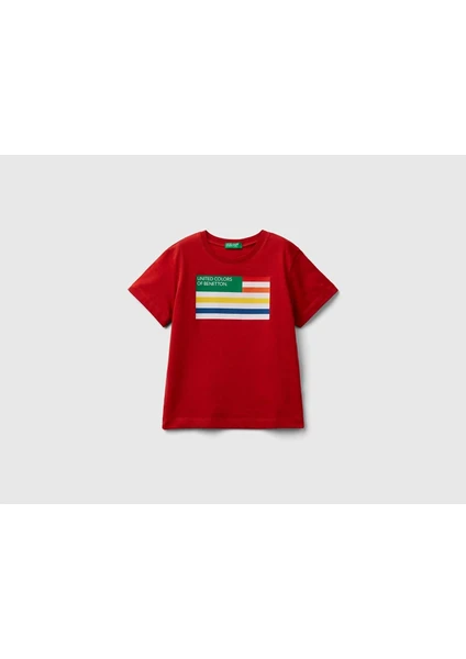 Unıted Colors Of Benetton Erkek Bebek Tshirt 3I1XG10CY