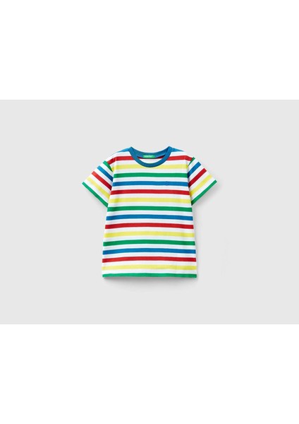 Unıted Colors Of Benetton Erkek Bebek Tshirt 3EJGG10CZ