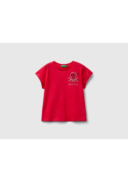 Unıted Colors Of Benetton Kız Bebek Tshirt 3I1XG10D6