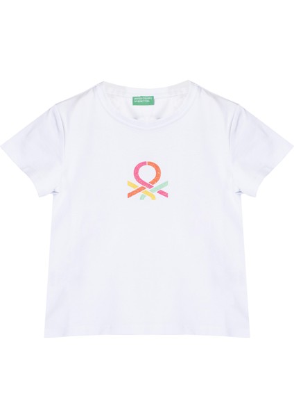 United Colors Of Benetton Kız Çocuk Tshirt BNT-G21242