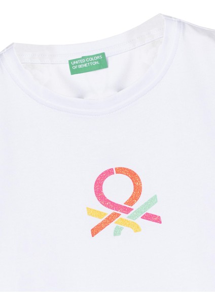 United Colors Of Benetton Kız Çocuk Tshirt BNT-G21242