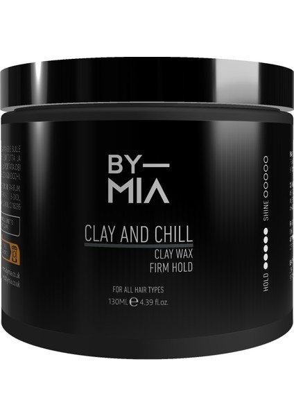 By Mia Clay And Chill Saç Şekillendirici Wax | Güçlü Tutuş | Parlak Görünüm 130ml