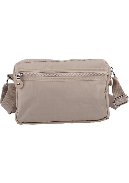 215 Klinkır Kaliteli Kumaş Bayan Çapraz Omuz Çantası Bej modelleri