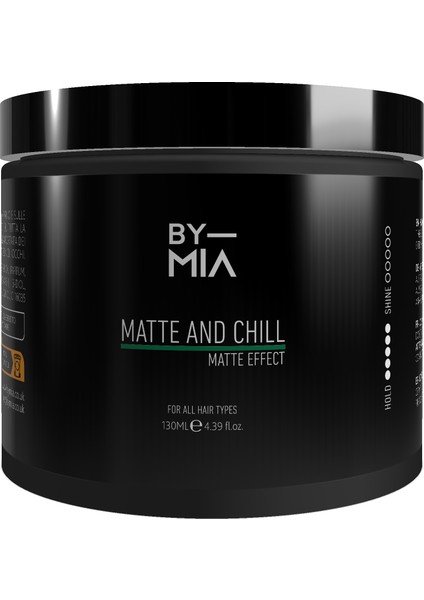 By Mia Matte And Chill Saç Şekillendirici Wax | Güçlü Tutuş | Parlak Görünüm 130ml