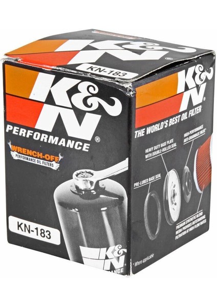 KN-183 2016-2019 Piaggio Medley 150 Uyumlu Yağ Filtresi