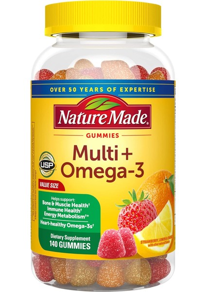 Multi Omega 3 140 Gummies