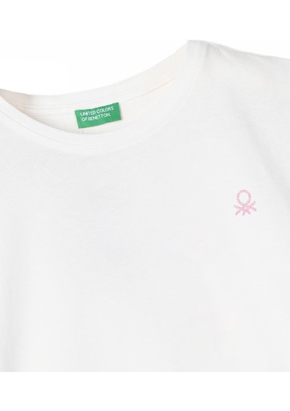 Unıted Colors Of Benetton Kız Çocuk Tshirt BNT-G21240 modelleri