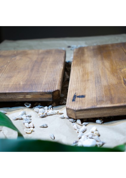 Twin Timber Ayaklı Ahşap Sunumluk Kahvaltı Peynir, Salam, Meyve Standı Banyo Düzenleyici modelleri