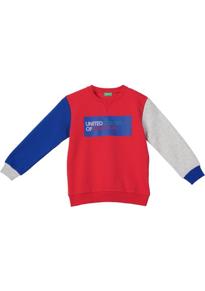 Unıted Colors Of Benetton Erkek Çocuk Sweatshirt BNT-B21350