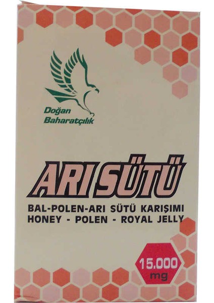 Melek Store  Bal Polen Arı Sütü Karışımı Süper Doz 15000 Mg